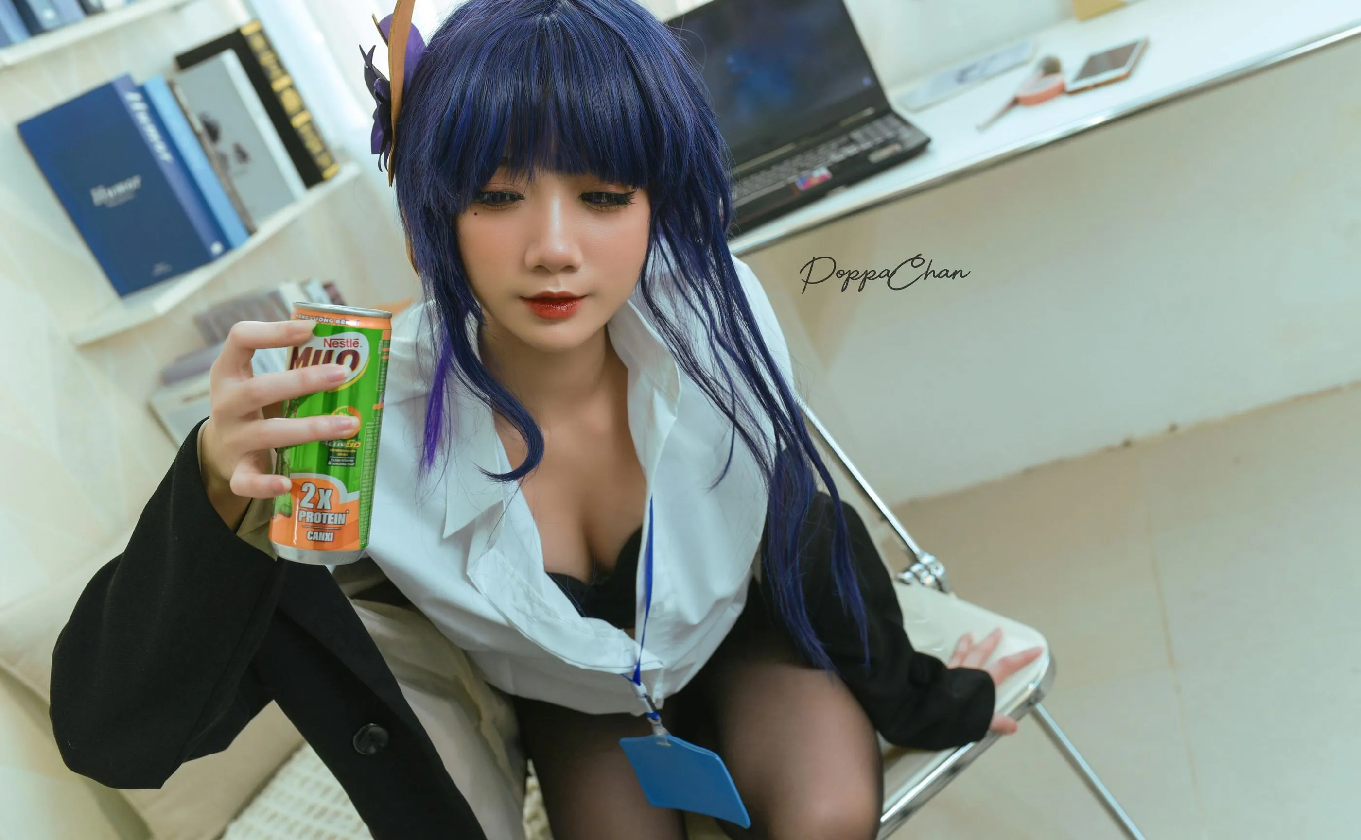 PoppaChan – NO.021 Raiden Shogun Officer [25P]插图9